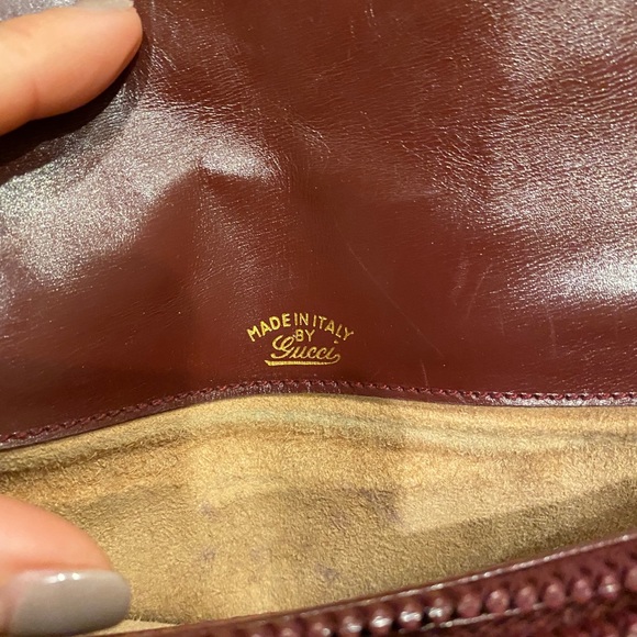 Custom painted vintage Gucci bag - Picture 5 of 6